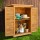 Gardeon Portable Fir Wood Garden Storage Cabinet, 69x43x96cm - Weatherproof with Adjustable Shelf & Asphalt Roof