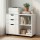 Artiss 3 Drawer Mobile Filing Cabinet Printer Stand A4 Hanging Files White Durable Top 120kg Support