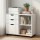 Artiss 3 Drawer Mobile Filing Cabinet Printer Stand A4 Hanging Files White Durable Top 120kg Support
