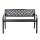 Gardeon 2-Seater Garden Bench - Steel, Black, Vintage Design, Weather-Resistant, 119x52x75.5cm, 220kg Capacity