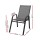 Gardeon 4PC Grey Outdoor Dining Chairs - Stackable Patio Furniture, Weather-Resistant Textilene & Steel, 150kg Capacity