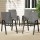 Gardeon 4PC Grey Outdoor Dining Chairs - Stackable Patio Furniture, Weather-Resistant Textilene & Steel, 150kg Capacity