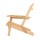 Gardeon Adirondack Wooden Beach Chair - Hemlock Wood, Foldable Patio Furniture, Large Armrests, Easy Assembly