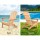 Gardeon Adirondack Outdoor Chairs Set of 2, Foldable Fir Wood Patio Furniture with Wide Armrests, Natural Finish