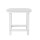 Gardeon White HDPE Outdoor Side Table: Weatherproof, 91kg Capacity, 47.5cm Height, Ideal for Patio & Garden Use