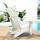 Gardeon Folding Adirondack Chair White HDPE Outdoor Lounge Patio Beach Seat 103° Backrest 170kg Capacity