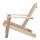 Gardeon Adirondack Wooden Beach Chair, Fir Wood, Eco-Friendly, UV-Resistant, 150kg Capacity, 52x82x86cm, Patio Furniture