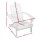 Gardeon White Adirondack Outdoor Chair - Eco-Friendly Fir Wood, 150kg Capacity, UV-Resistant, Wide Armrests, 52x82x86cm