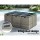 Gardeon 11-Piece Outdoor Dining Set with Wicker Table & Chairs, Grey, UV-Resistant, Space-Saving Design, Seats 10