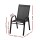 Gardeon 4PC Black Stackable Outdoor Dining Chairs, Textilene Fabric, Steel Frame, Weather-Resistant Patio Furniture