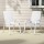 Gardeon 2PC White Outdoor Dining Chairs - Stackable, Weather-Resistant Textilene & Steel, 150kg Capacity, Easy Storage