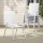 Gardeon 6PC White Outdoor Dining Chairs - Stackable, Weather-Resistant Textilene Fabric, Sturdy Steel Frame, 56x70x90cm