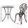 Gardeon 3PC Outdoor Bistro Set - Cast Aluminium Patio Furniture, Black, Weather-Resistant, Includes Chairs & Table