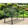 Gardeon 3-Seater Outdoor Garden Bench - Black Steel, Weather-Resistant, Classic Design, 127cm x 63cm x 87cm, 1-Year