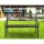 Gardeon 3-Seater Outdoor Garden Bench - Black Steel, Weather-Resistant, Classic Design, 127cm x 63cm x 87cm, 1-Year
