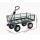 Gardeon Mesh Garden Steel Cart, Green - Heavy-Duty, Weather-Resistant, 400kg Capacity, ATV Compatible, Easy Assembly