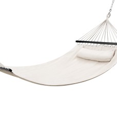 Gardeon 2-Person Hammock Bed with Pillow – 343cm Durable Cotton-Poly Blend for Indoor/Outdoor Use, 150kg Capacity