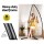 Gardeon 100cm Hammock Chair Nest with Steel Stand – Outdoor/Indoor Swing, 360° Rotation, 120kg Capacity, Cotton Blend