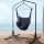 Gardeon Outdoor Hammock Chair with Stand, Polyester Cotton, 100x45x145cm, Grey, 360° Swing, Indoor/Outdoor Use