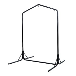Gardeon Heavy-Duty 2-Person Hammock Chair Stand, Powder-Coated Steel, 200kg Capacity, Indoor/Outdoor, 360° Rotation