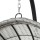 Gardeon Light Grey Outdoor Egg Swing Chair, Wicker Pod with Stand & Armrest – Durable, UV-Resistant, 150kg Capacity