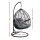 Gardeon Outdoor Egg Swing Chair - Handcrafted Wicker Rattan, 360° Rotatable, Grey, 150kg Capacity, UV-Resistant Cushion