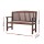 Gardeon 2-Seater Wooden Garden Bench - Durable Fir Wood, 300kg Capacity, Weather-Resistant, Brown Finish, 120cm