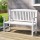 Gardeon 2-Seater Outdoor Wooden Garden Bench - White Fir Wood, Weather-Resistant, 300kg Capacity, Elegant Jali Design