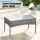 Gardeon 4 Seater Outdoor Sofa Set - Grey Wicker, Steel Frame, Cushions, Tempered Glass Table, Indoor/Outdoor Use