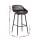 Gardeon 4-Piece Outdoor Bar Stools - UV-Resistant Polypropylene Seats, Metal Frame, Adjustable Feet - Black, 100cm High