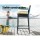 Gardeon 2-Piece Outdoor Bar Stools - Hand-Woven Rattan, UV-Resistant, Steel Frame, 5cm Cushions, 103cm Height,