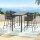Gardeon 5-Piece Outdoor Bar Set | Handwoven Rope Chairs & Powder-Coated Steel Table | Water-Resistant Cushions | Seats 4