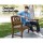 Gardeon Outdoor Wooden Garden Bench - Handcrafted Fir Wood, Lattice Backrest, 2-Seat, Weather-Resistant, 250kg Capacity