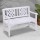 Gardeon White Wooden Garden Bench - 2 Seat Fir Wood Patio Furniture with Lattice Backrest, 250kg Capacity, 102x52x78cm