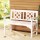 Gardeon White Wooden Garden Bench - 2 Seat Fir Wood Patio Furniture with Lattice Backrest, 250kg Capacity, 102x52x78cm