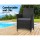 Gardeon Idris 2PC Outdoor Dining Chairs - PE Wicker, Steel Frame, Cushioned Comfort, UV & Weather Resistant, 84cm