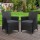 Gardeon Idris 2PC Outdoor Dining Chairs - PE Wicker, Steel Frame, Cushioned Comfort, UV & Weather Resistant, 84cm