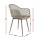 Gardeon 4PC Outdoor Dining Chairs - UV & Water-Resistant PP Lounge, Coffee Colour, Easy Clean, Indoor/Outdoor Use