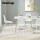 Gardeon 4PC White Outdoor Dining Chairs - UV & Weather-Resistant PP Frame, Metal Legs, 45x46x85cm, Indoor/Outdoor Use
