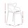Gardeon 4PC Stackable Outdoor Dining Chairs, Lightweight PP Frame, Water & UV Resistant, Easy Clean, No Assembly