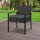 Gardeon Outdoor Wicker Chair - Stylish Indoor/Outdoor Patio Furniture with Cushions, UV & Weather-Resistant, Black/Grey
