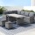 Gardeon 8-Seater Wicker Outdoor Dining Set with Steel Frame, UV-Resistant Cushions, Customisable Layout & Storage Table