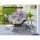 Gardeon Papasan Chair: 360° Rotatable, UV-Resistant PE Wicker, 10cm Cushion, Steel Frame, Indoor/Outdoor, Grey