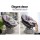 Gardeon Outdoor Papasan Chair & Wicker Table Set - Grey, UV-Resistant, 360° Rotatable, Indoor/Outdoor Garden Furniture