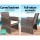 Gardeon 4-Piece Outdoor Sofa Set: Grey Rattan, Steel Frame, Cushions, Storage Cover, UV Resistant, Indoor/Outdoor Use