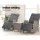 Gardeon 3PC Recliner Set: Weatherproof PE Wicker Chairs & Table, Adjustable Backrest & Footrest, Indoor/Outdoor Use