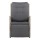 Gardeon Adjustable Wicker Recliner Chair – UV & Weather-Resistant, Steel Frame, High-Density Cushion, 57x65x95cm, Grey