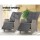 Gardeon 2PC Grey Wicker Recliner Chairs: UV-Resistant, Adjustable, Steel Frame, High-Density Cushions for Indoor/Outdoor Use