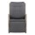 Gardeon 2PC Grey Wicker Recliner Chairs: UV-Resistant, Adjustable, Steel Frame, High-Density Cushions for Indoor/Outdoor Use