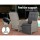 Gardeon 2PC Grey Wicker Recliner Chairs: UV-Resistant, Adjustable, Steel Frame, High-Density Cushions for Indoor/Outdoor Use